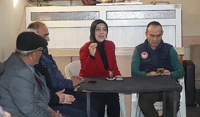 Hatice Bulut Çoğlu köyünü ziyaret etti