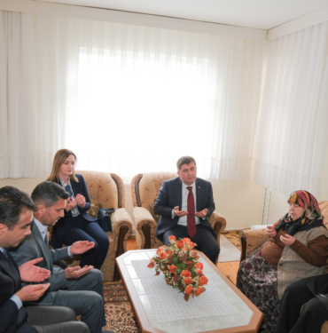 Vali H.Engin Sarıibrahim ve eşi Hatice Sarıibrahim