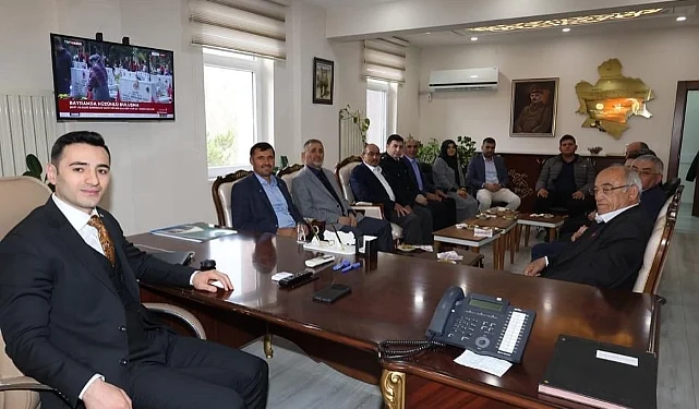 Kazımkarabekir bayramlaştı